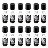 12X Overlay Matt Black Auto Professional Spray Paint 250ml