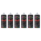 6X Red Primer Matt Spray Paint 400ml