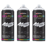 3X Clear Coat Clear Matt Spray Paint 400ml