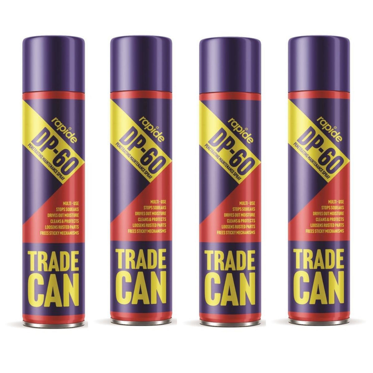 4X - Rapide Dp-60 Maintenance Spray Mega Can 750ml