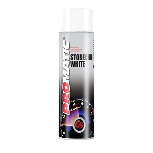 6X Promatic Stonechip White Spray Paint 500ml Spray Paint