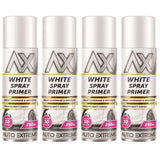 4X Auto Extreme White Primer Paint 250ml