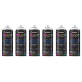 6X Stormy Blue RAL 5008 Satin Spray Paint 400ml