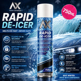 4X - Auto Extreme Fridge Freezer De-Icer Spray 750ml