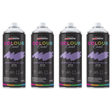 4X Lavender Bloom RAL 4005 Satin Spray Paint 400ml