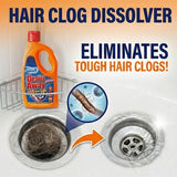 Drain unblocker liquid 400ml by Direct Retail Outlet for eliminating tough hair clogs in drains