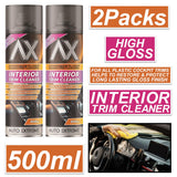 2X - Bring it Black Gloss Interior Trim Cleaner Spray 500ml Spray Paint