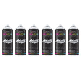 6X Clear Coat Clear Satin Spray 400ml