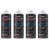4X Ash Grey RAL 7016 Gloss Spray Paint 400ml