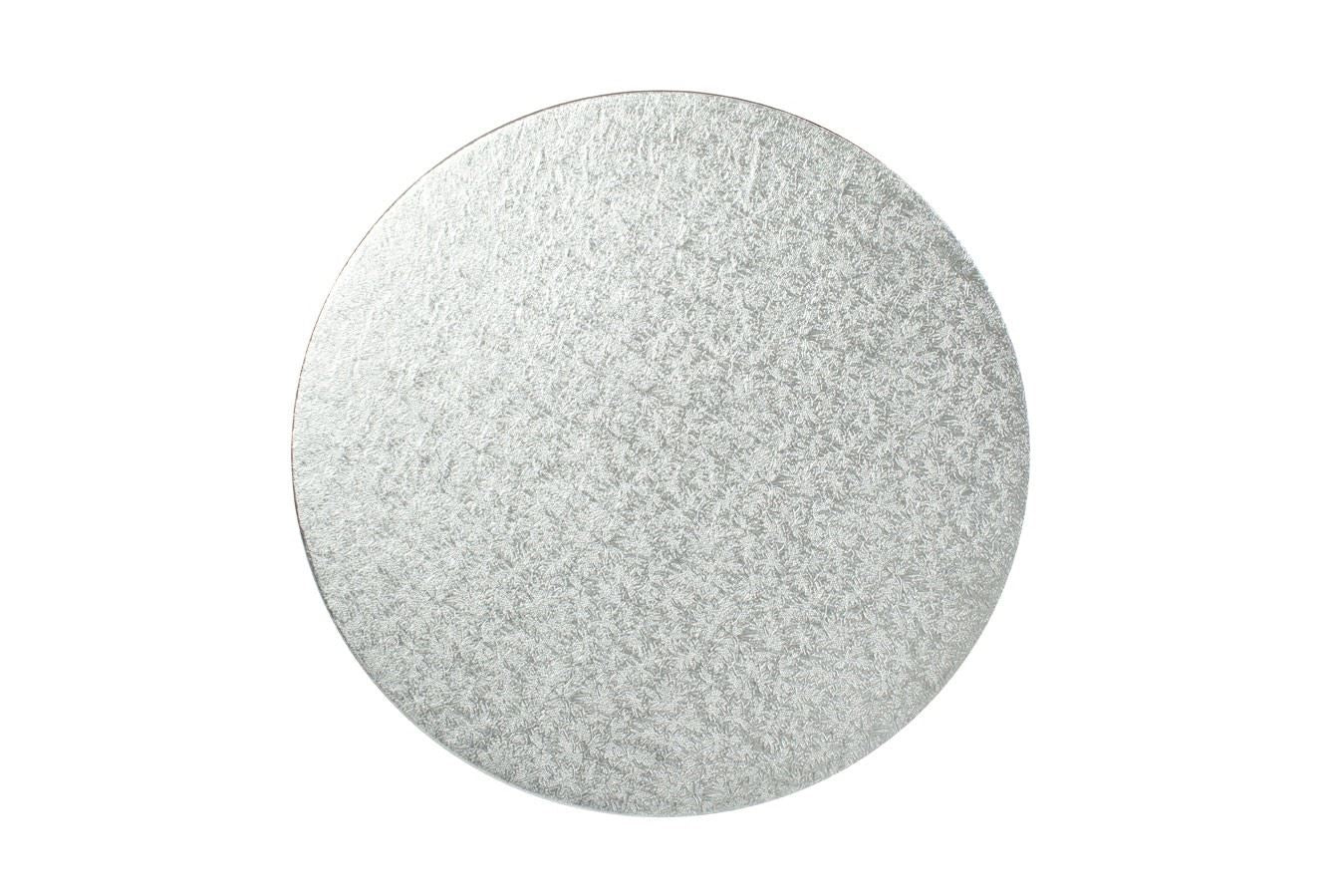 50 Boards - 6" Round Cake Drums - Silver Cake Drum
