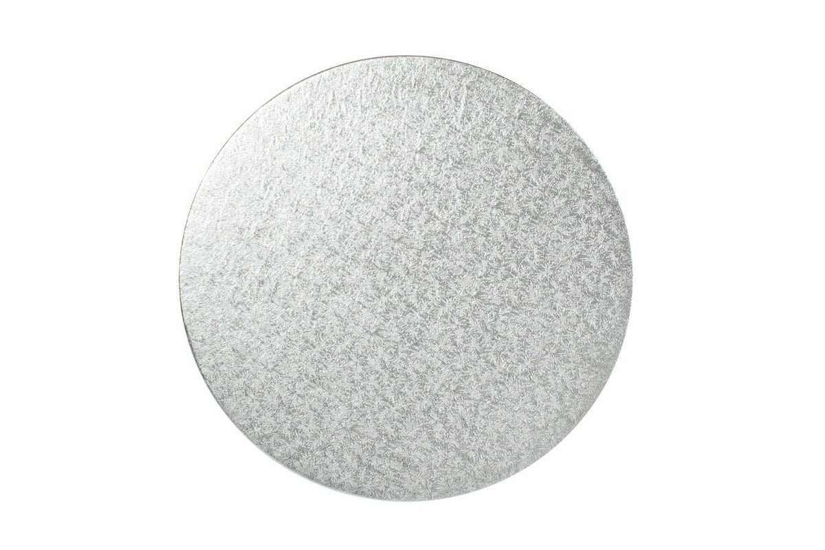 50 Boards - 6" Round Cake Drums - Silver Cake Drum