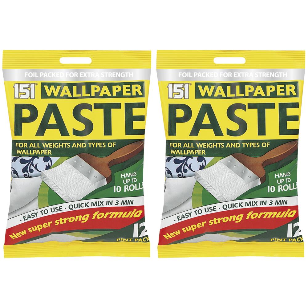 2X Wallpaper Paste 10 Roll Wallpaper Paste