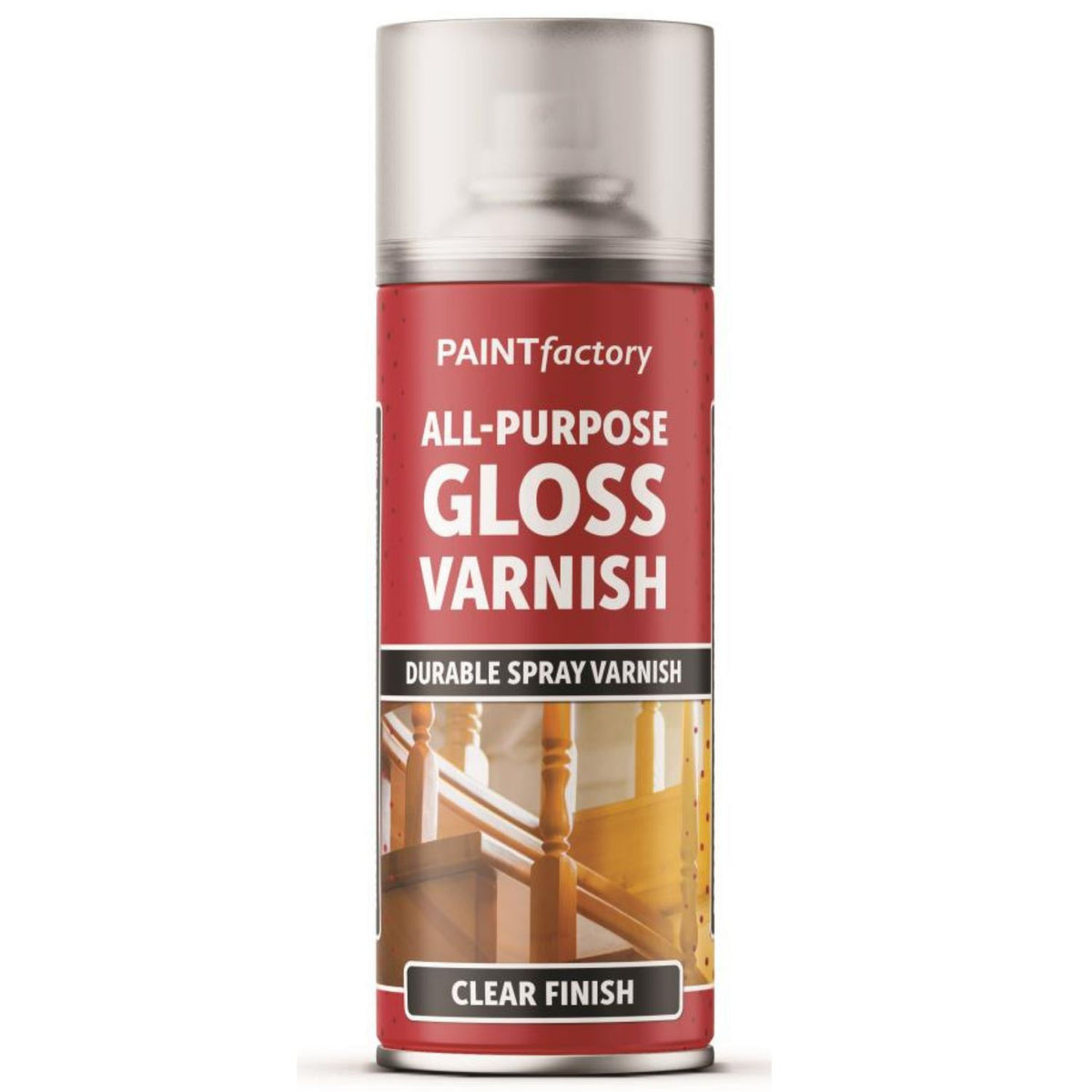 Paint Factory Clear Gloss Varnish Spray 400ml