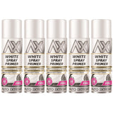 5X Auto Extreme White Primer Paint 250ml