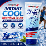 5X - Masterplast Freeze Gel Tube 170ml