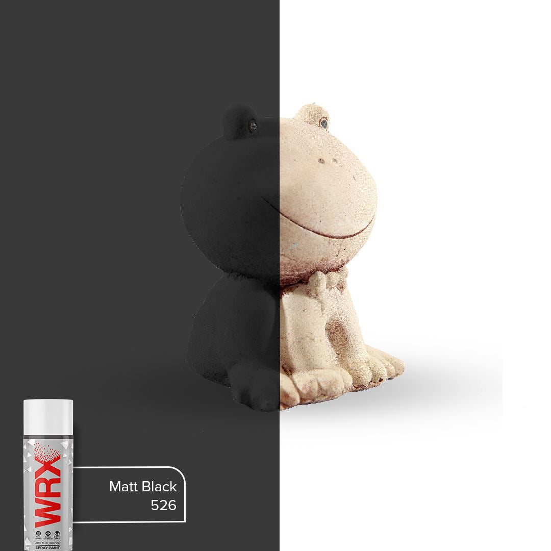 2X WRX Matt Black Spray Paint 400ml Spray Paint