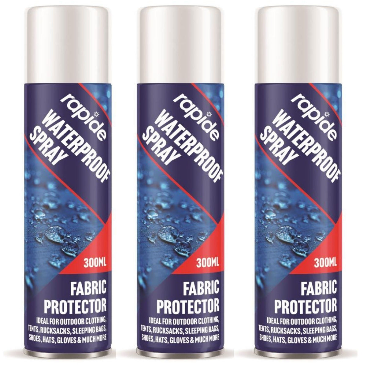 3X - Rapide Waterproof Spray 300ml