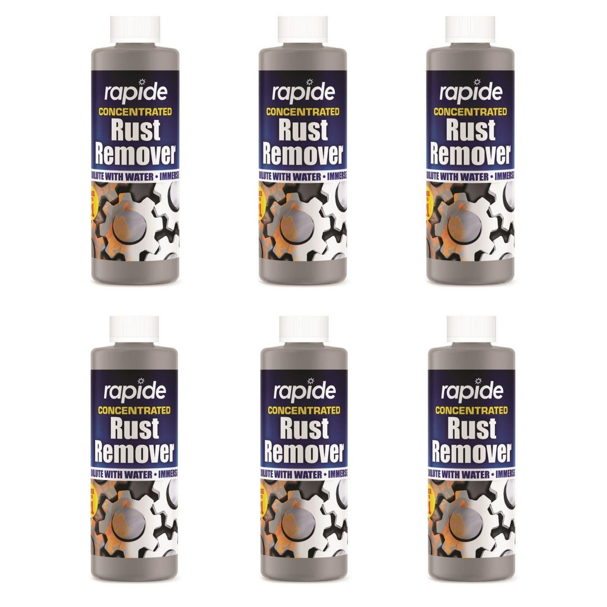 6X - Rapide Rust Remover Liquid 200ml