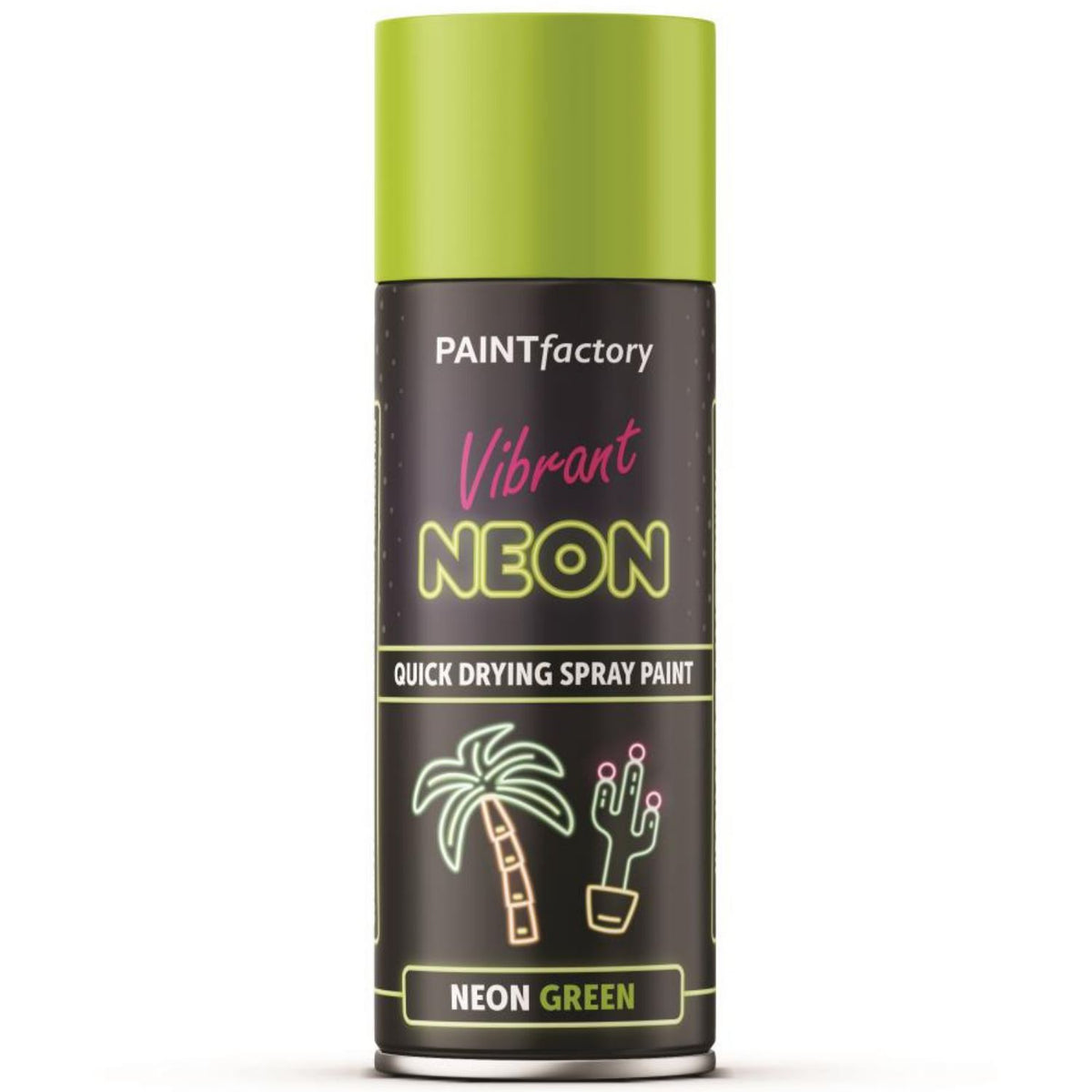 Paint Factory Neon Green Spray Paint 400ml