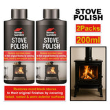2X - Stove Polish Spray 200ml Cleaner