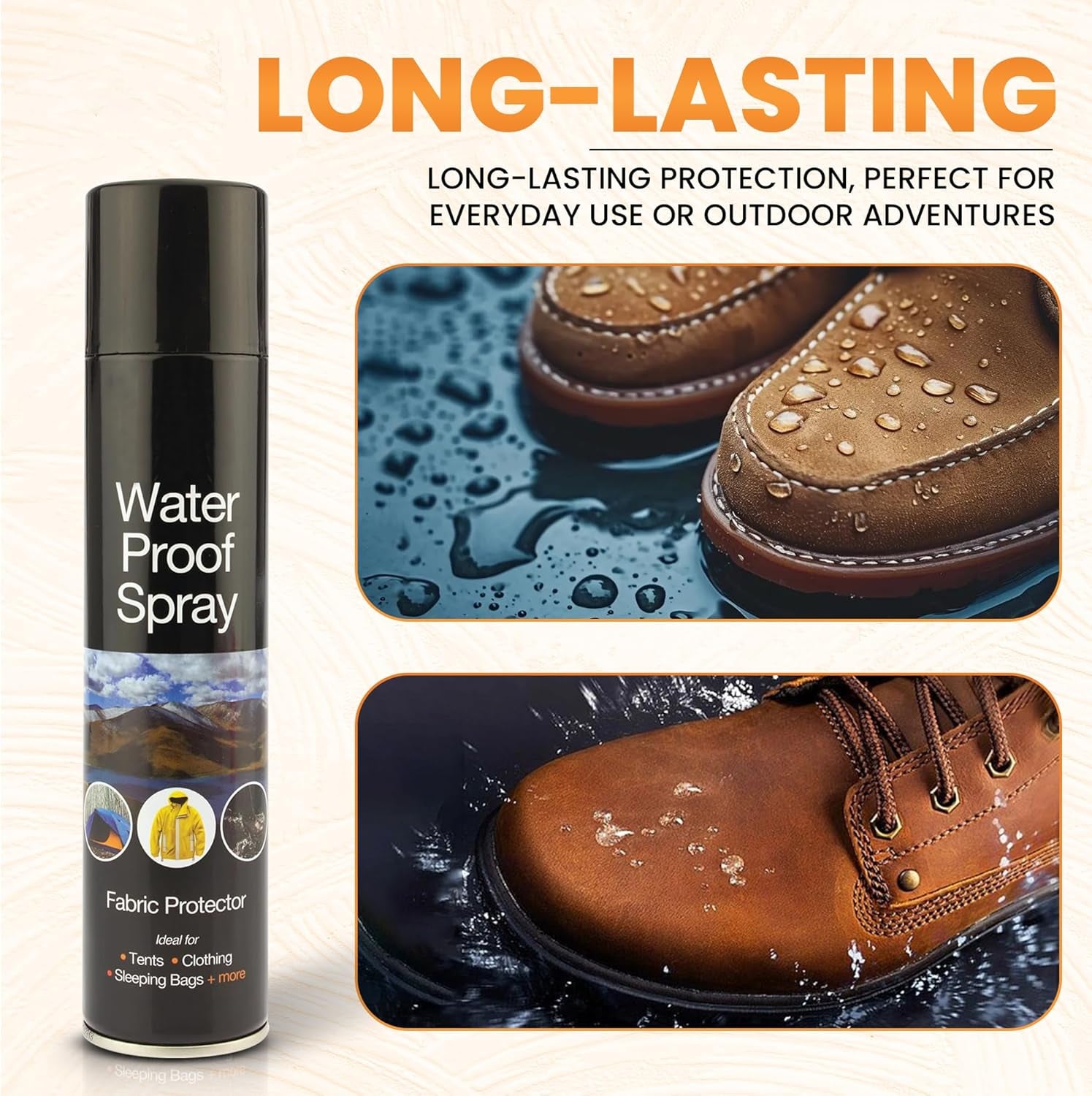 2X Waterproof Spray 300ml Waterproof Spray