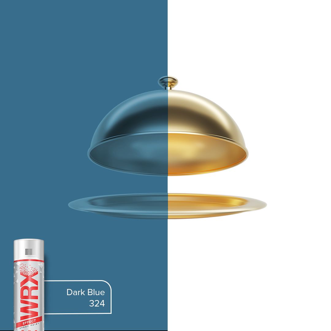3X WRX Flat Dark Blue Spray Paint 400ml Spray Paint