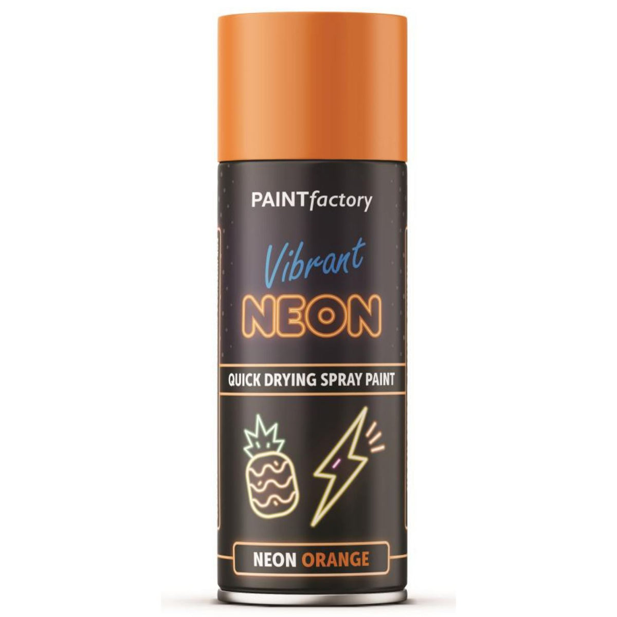 Paint Factory Neon Orange Spray Paint 400ml