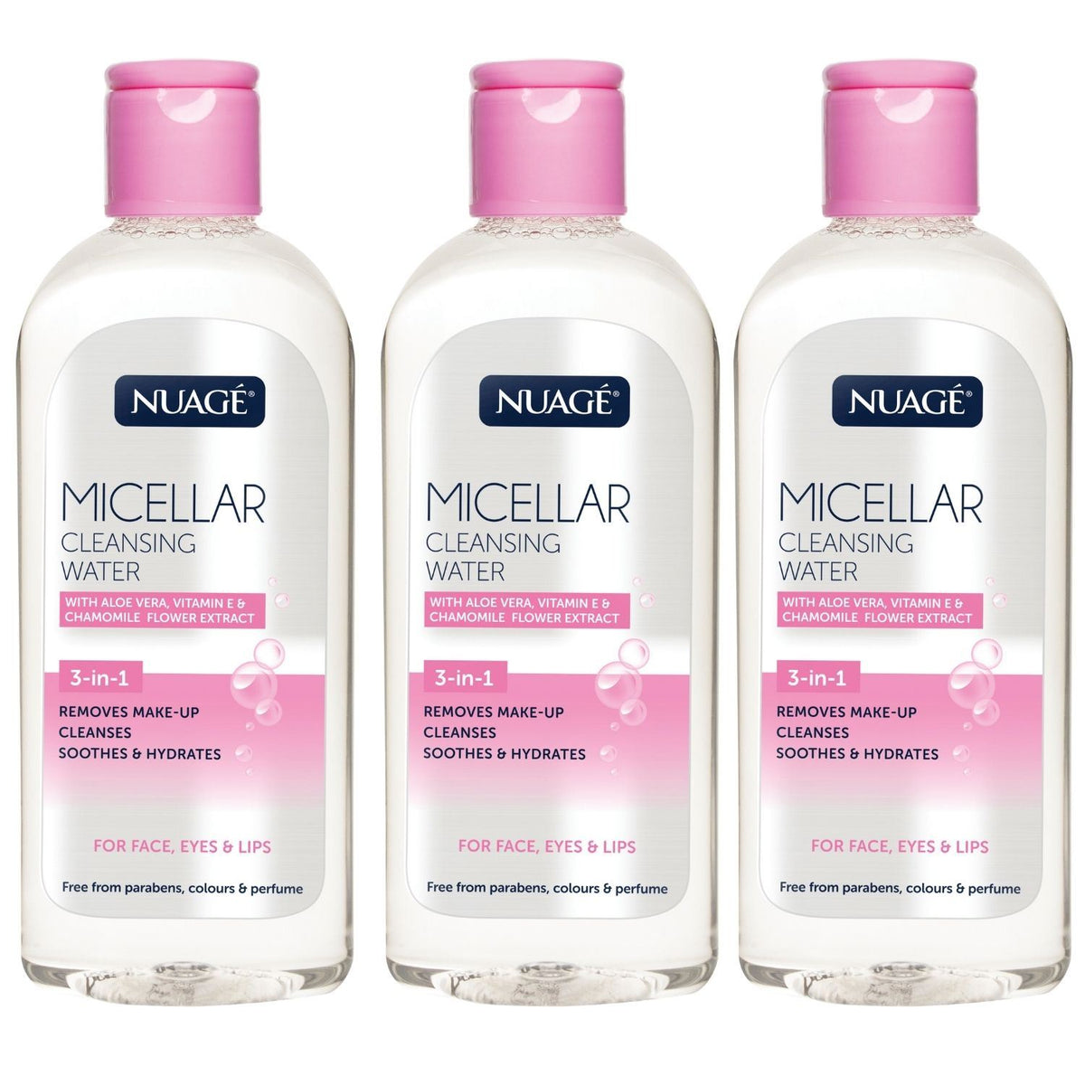 3X - Nuage Micellar Cleansing Water 400ml
