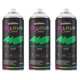 3X Eucalyptus RAL 6037 Gloss Spray Paint 400ml