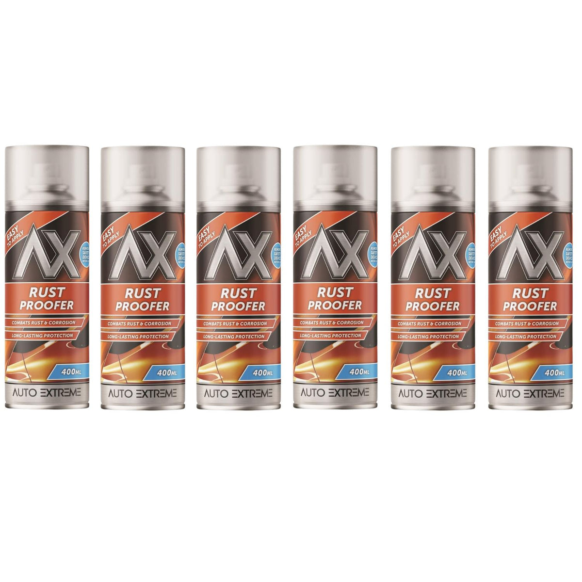 6X - Rust Proofer Spray 400ml