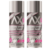 2X Auto Extreme Chrome Paint 400ml