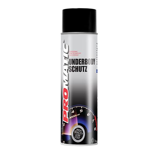 2X Promatic Black Underbody Spray Paint 500ml Spray Paint