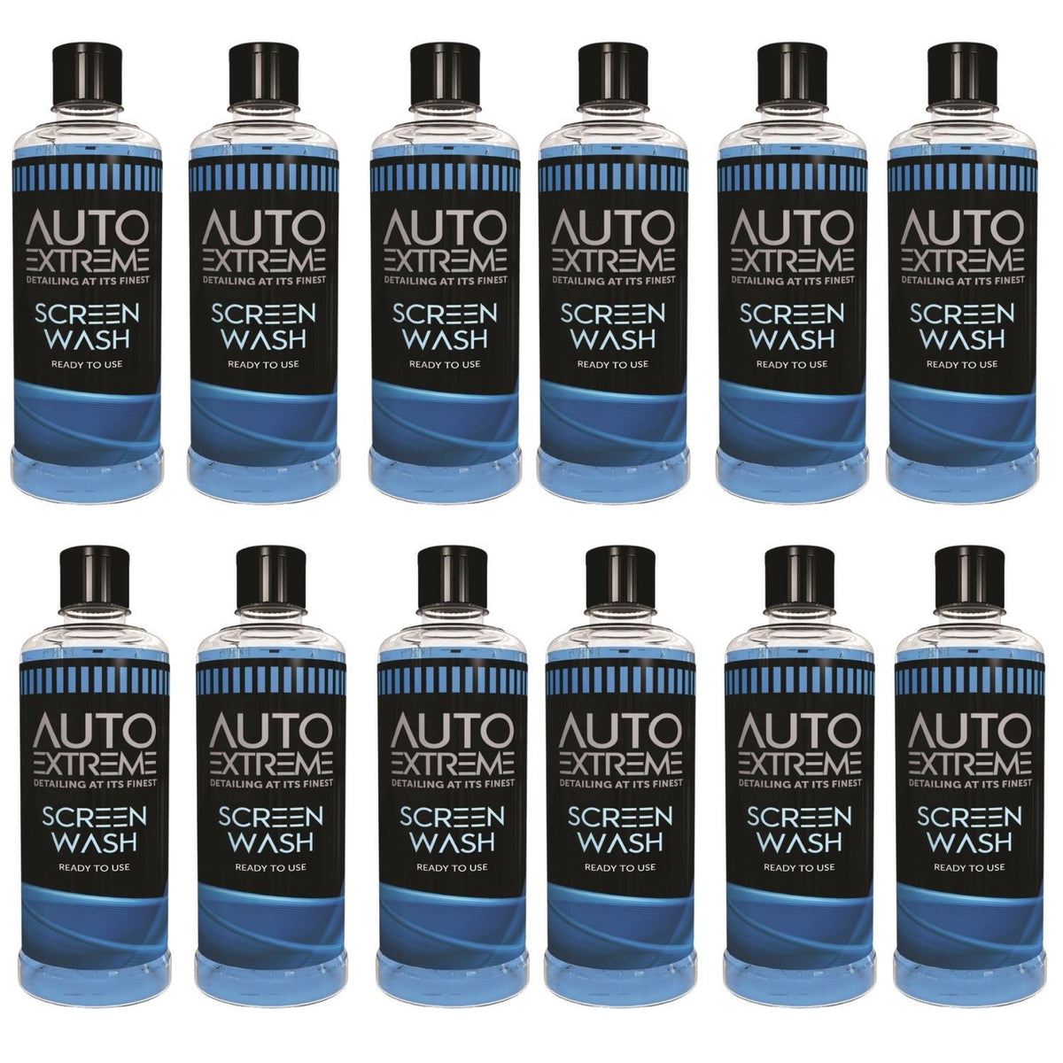 12X - Auto Extreme Screen Wash Liquid 800ml