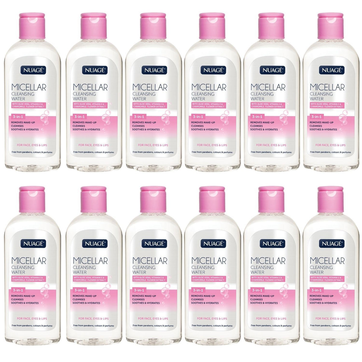12X - Nuage Micellar Cleansing Water 400ml