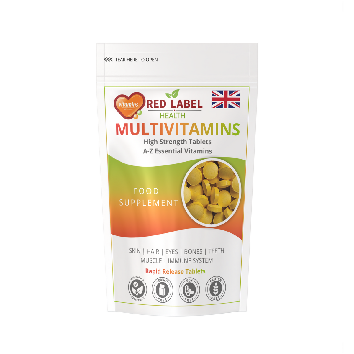 Multi Vitamins - 60 Tablets