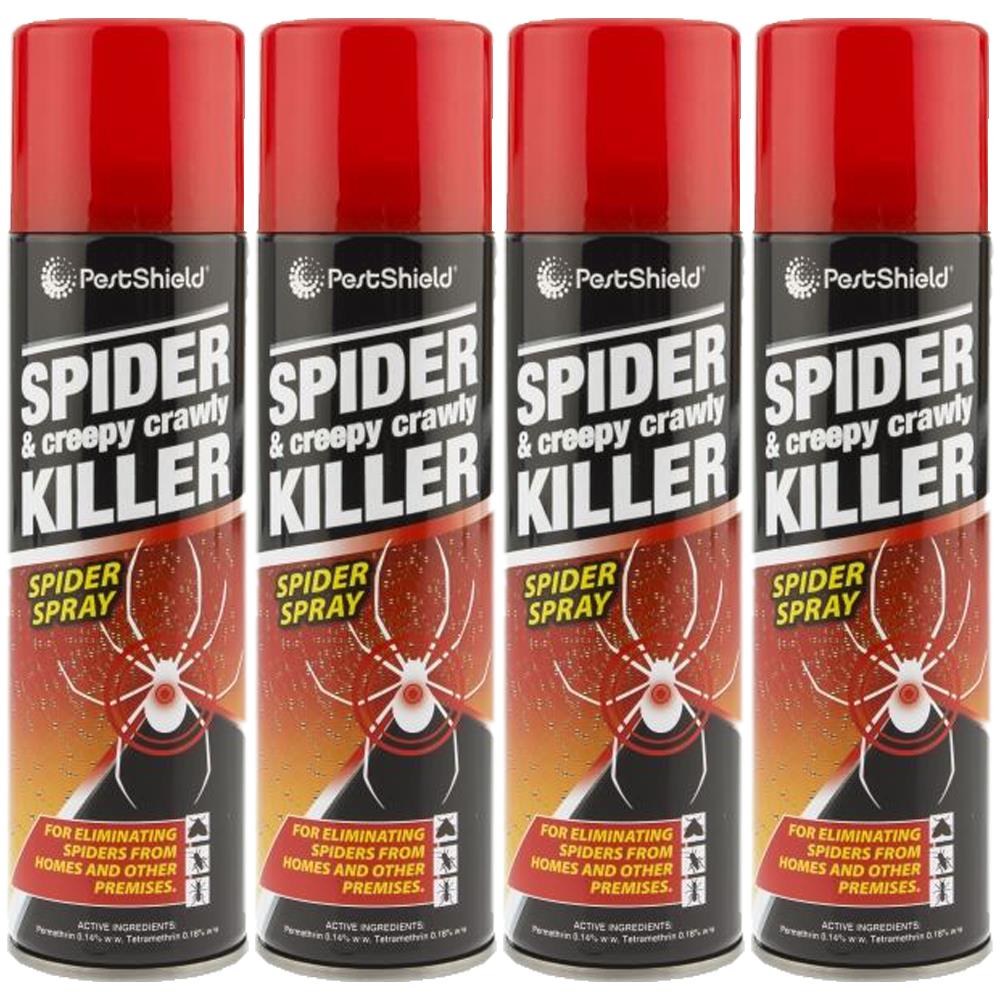 4X No More Spider & Creepy Crawly Spray 200ml Pest Control
