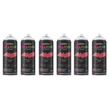 6X Wild Rose RAL 3017 Gloss Spray Paint 400ml