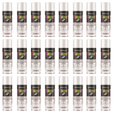 24X - Paint Factory White Satin Spray Paint 250ml
