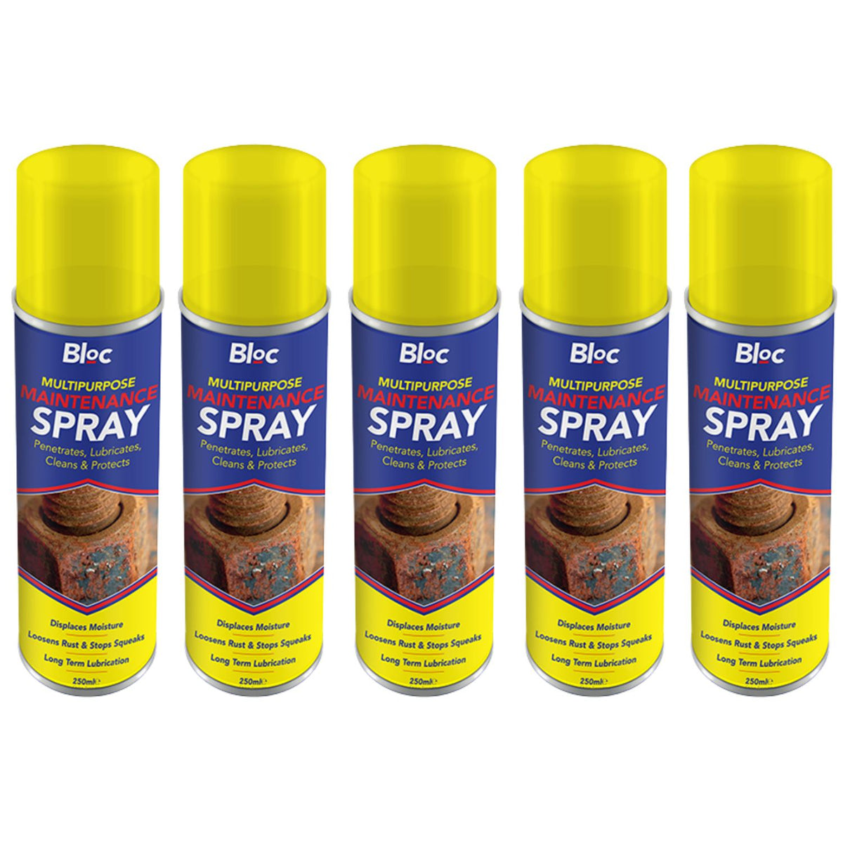 5X Bloc Penetrating Maintenance Professional Spray 250ml