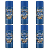 Hammerite Smooth Blue Spray Paint cans for direct to rust metal protection and smooth finish