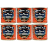 6X Hammerite No.1 Rustbeater Grey 250ml Rustbeater