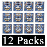 12X Hammerite Smooth White Paint 250ml Tin Paint