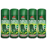 Home & Garden green plastic spray paint for restoring and renewing plastic surfaces