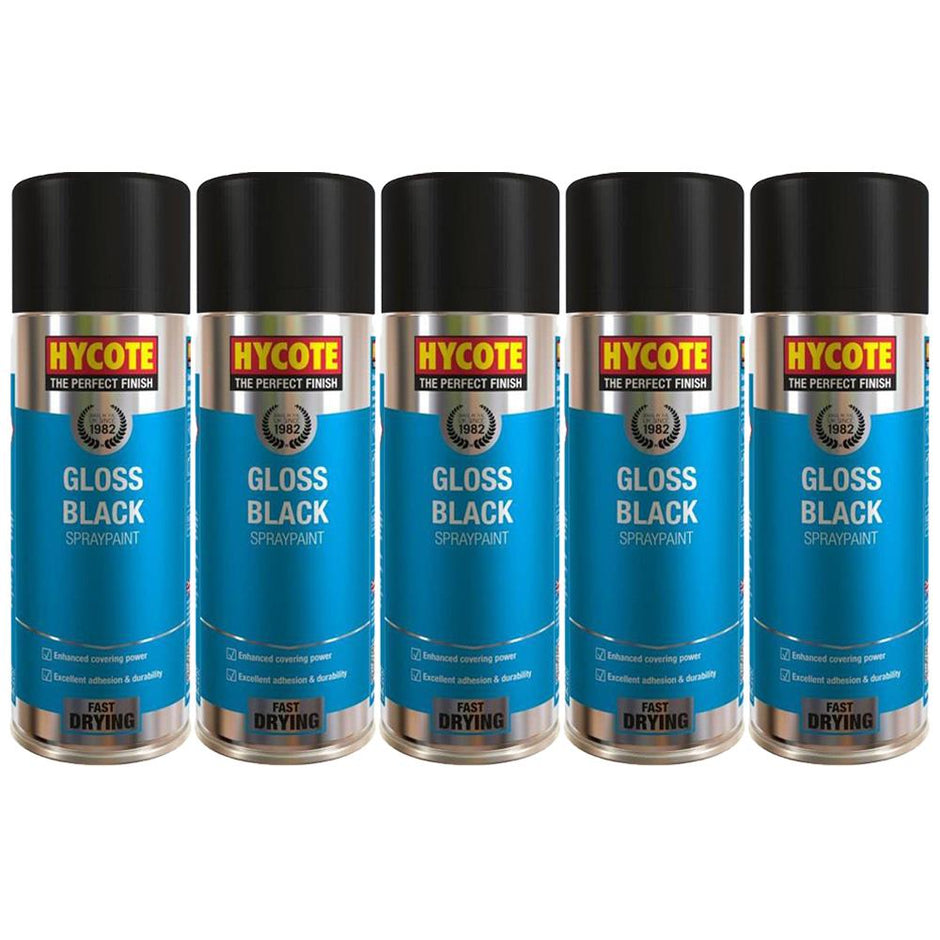 Hycote Matt White Spray Paint - 6 Pack, Fast Drying | Direct Retail Outlet - View #3