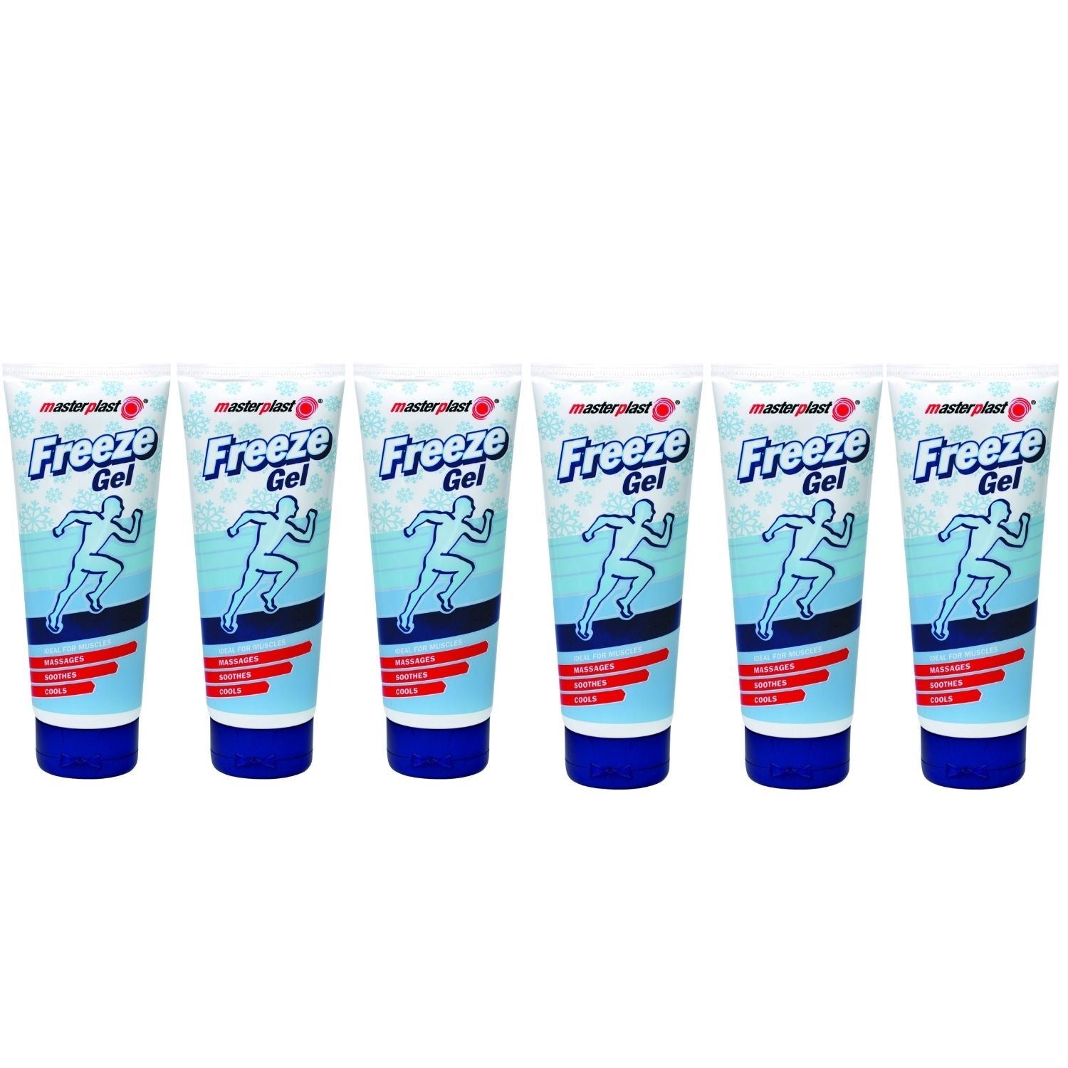 Masterplast Freeze Gel Tube for soothing relief, ideal for use with gel freeze packs