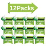 12 packs of mini first aid kit bulk for convenient emergency care and portable first aid solutions