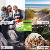 Mini first aid kit bulk featuring versatile use for home, beach, car, and camping adventures