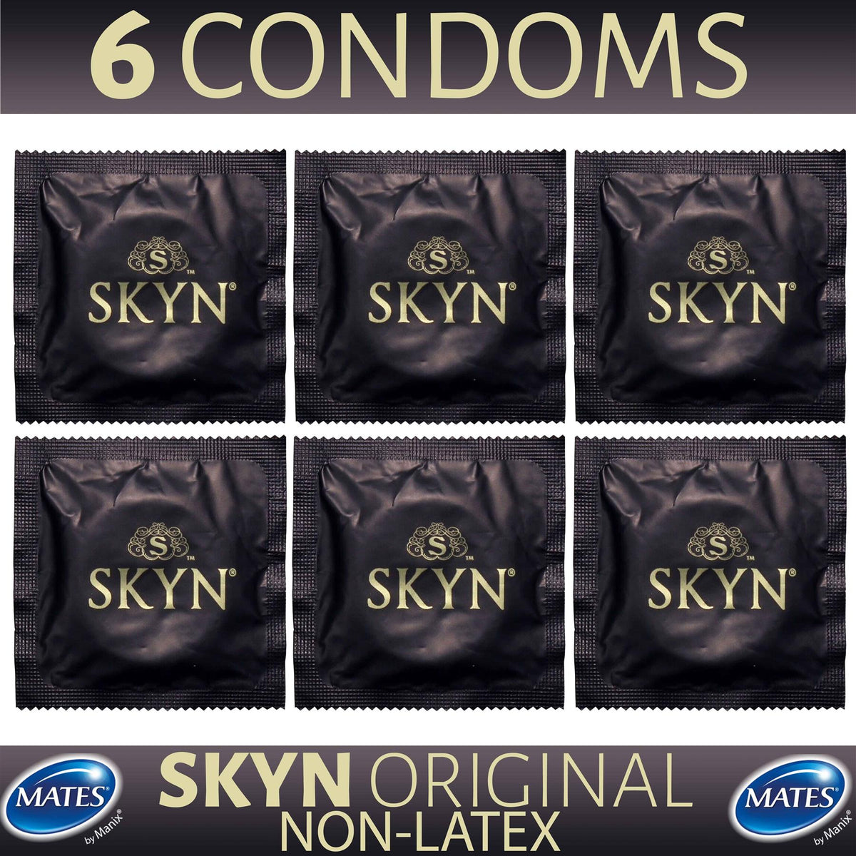 6X Mates By Manix Skyn Original Condoms Male Condom