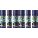 Six cans of Paint Factory Ford blue tractor spray paint for durable and vibrant finishes