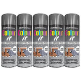 5X Paint Factory Grey Primer Spray 250ml Spray Paint